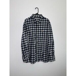 Carhartt Rugged Flex Mens Size 2XL Blue Hamilton Plaid Flannel Shirt Relaxed Fit